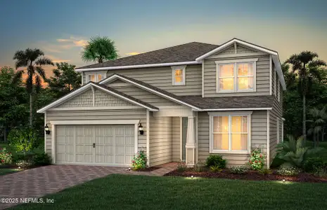 New construction Single-Family house 83 Blind Oak Cir, St. Augustine, FL 32095 plan Yorkshire - image