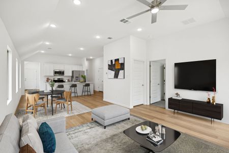 New construction Single-Family house 155 Tolo Dr, Elgin, TX 78610 plan Spruce | Trinity Ranch - image 9