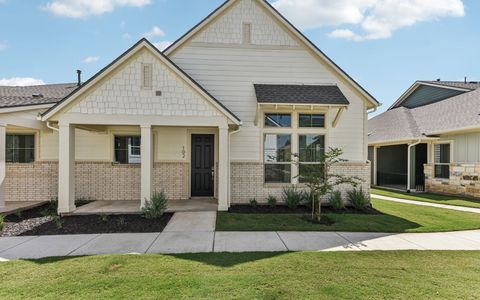 New construction Condo house 104 Maceo Way, Unit 102, San Marcos, TX 78666 plan Evia Side B - image
