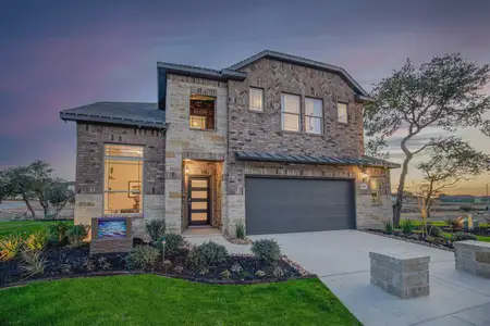 New construction Single-Family house 439 Glenwood Rnch, Cibolo, TX 78108 plan Lincoln - image
