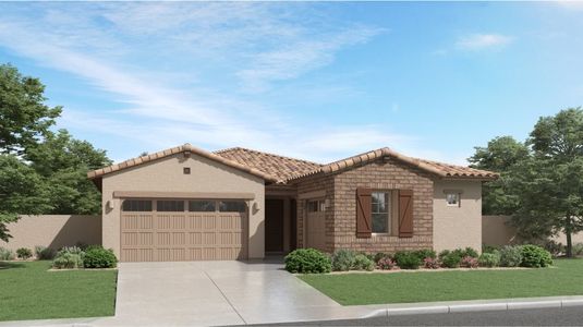 New construction Single-Family house 3753 E Kenley Ln, San Tan Valley, AZ 85143 Trillium Plan 4585- photo 0