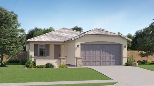 New construction Single-Family house 17322 W Smoketree Dr, Surprise, AZ 85387 plan Bisbee Plan 3565 - image
