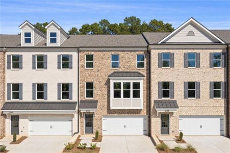New construction Townhouse house 2737 Hallwood Ln, Suwanee, GA 30024 - image