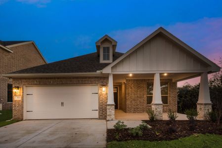 New construction Single-Family house 1300 Hickory Ct, Weatherford, TX 76086 Cascade II- photo 37 37