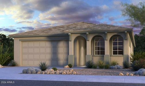 New construction Single-Family house 10917 E Tiburon Avenue, Mesa, AZ 85212 Harlow- photo 0