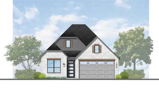 New construction Single-Family house 11713 Canopy Trl, Justin, TX 76247 plan Maybach Plan - image