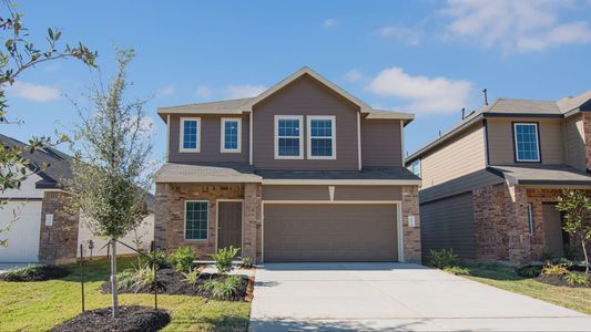 New construction Single-Family house 3074 Nickell Back Dr, Conroe, TX 77301 plan The Auburn - image
