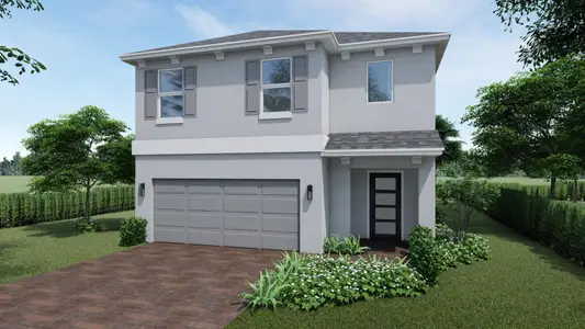 New construction Single-Family house 5066 Petunia Wy, Greenacres, FL 33463 plan Robie - image