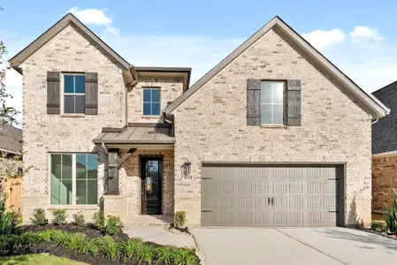 New construction Single-Family house 3239 Big Bluestem Run, Brookshire, TX 77423 plan Davenport - image