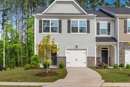 New construction Townhouse house 501 Hazy Hills Ln, Garner, NC 27529 - image