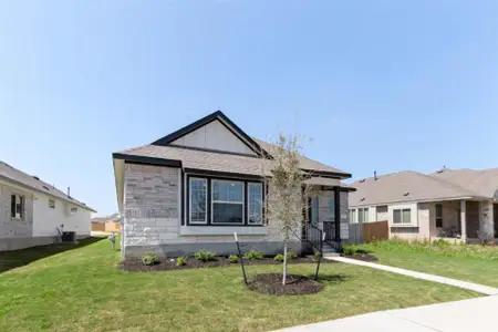 New construction Single-Family house 717 Paddock Ln, Georgetown, TX 78626 plan Armstrong - image