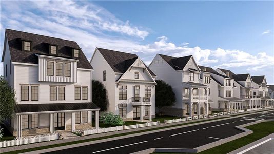 New construction Single-Family house 233 Lask Ln, Milton, GA 30004 plan Rosewood - image 2