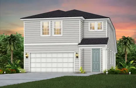 New construction Single-Family house 1285 Ribbon Pl, Palm Coast, FL 32164 plan Maritime - image