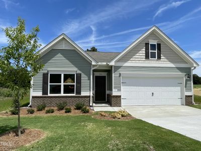 New construction Single-Family house 346 Olivia Crossing Ct, Four Oaks, NC 27524 plan Crawford B - image