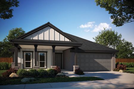 New construction Single-Family house 6570 Marsh Ln, Buda, TX 78610 plan Bedford - image