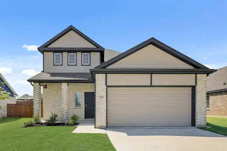 New construction Single-Family house 3121 Harmony Wy, Cleburne, TX 76031 plan The Andria - image