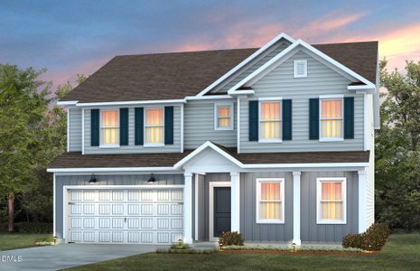 New construction Single-Family house 208 Armorial Ct, Willow Spring, NC 27592 plan Mitchell - image