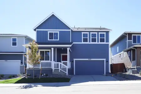 New construction Single-Family house 46422 Heritage Ave, Bennett, CO 80102 plan Sierra - image