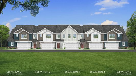 New construction Townhouse house 322 Ridgelea St, Fountain Inn, SC 29644 plan Lakehurst - image