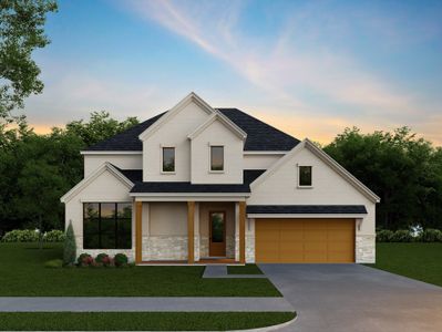 New construction Single-Family house 128 Highgate Ct, Boyd, TX 76023 Monarch- photo 0