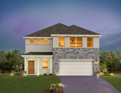 New construction Single-Family house 152 Rita Blanca Bnd, Cedar Creek, TX 78602 Knox- photo 0 0