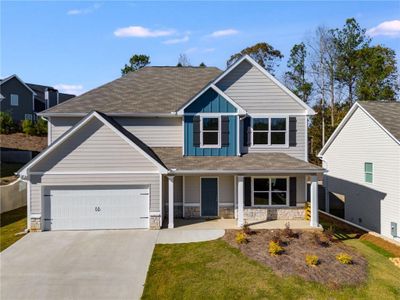 New construction Single-Family house 808 Trestle Creek Court, Temple, GA 30179 Spencer- photo 0