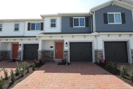 New construction Townhouse house 4116 Campsite Lp, Orlando, FL 32824 plan San Jose - image