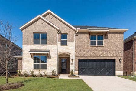 New construction Single-Family house 2036 Burriana Ct, Little Elm, TX 75068 Vienna- photo 2 2