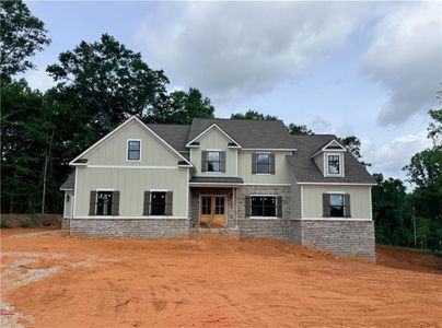 New construction Single-Family house 70 Amelia Ct, Covington, GA 30014 plan (GA) Woodmont A 3 Side Entry - image