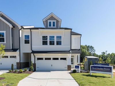 New construction Townhouse house 2113 Royal Amber Court, Unit 17, Durham, NC 27707 The Oakwood- photo 0