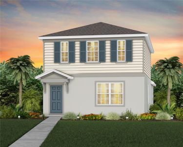 New construction Single-Family house 3364 Vine Leaf Street, Apopka, FL 32712 Benton- photo 0