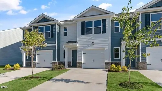 New construction Townhouse house 542 Stream Walk Xing, Wendell, NC 27591 plan Pearson - image