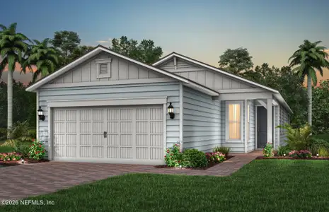 New construction Single-Family house 277 Flintlock Ln, St. Augustine, FL 32095 plan Drayton - image