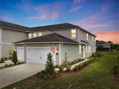 New construction Townhouse house 338 Redbud Rd, Palm Coast, FL 32137 - image