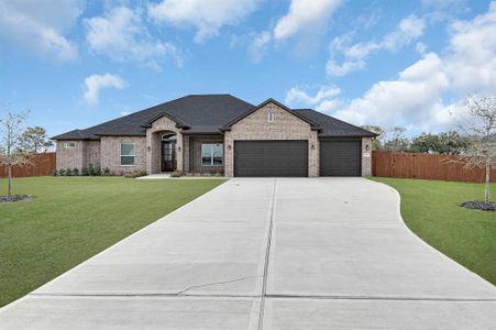 New construction Single-Family house 11011 Moon Light Dr, Needville, TX 77461 Model 2781- photo 0 0