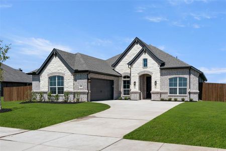 New construction Single-Family house 108 Red Fox Trl, Godley, TX 76044 plan Concept 2050 - image