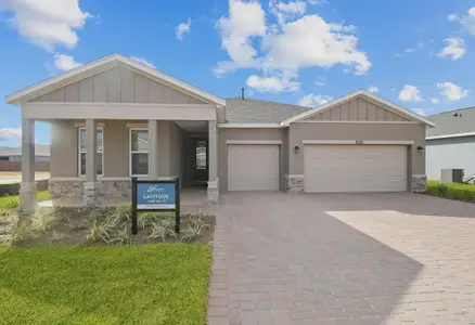 New construction Single-Family house 5689 Nw 45Th Ln, Ocala, FL 34482 plan Latitude Elevation D - image