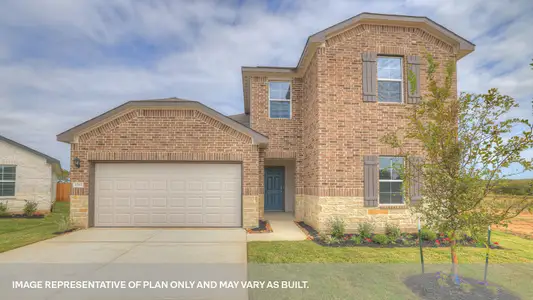 New construction Single-Family house 465 Cottonmouth Ln, Seguin, TX 78155 plan The Midland - image