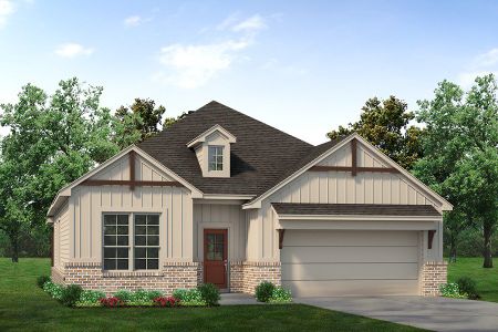New construction Single-Family house 1225 Sabine River Ln, Springtown, TX 76082 plan San Gabriel II - image