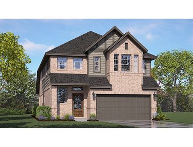 New construction Single-Family house 10492 Wild Rice, Conroe, TX 77385 Sedona- photo 0