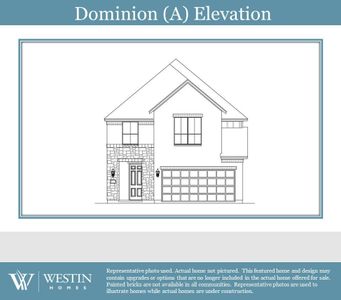 New construction Single-Family house 24810 Harrow Meadow Drive, Katy, TX 77493 The Dominion- photo 0