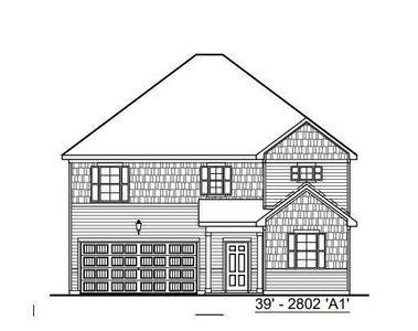 New construction Single-Family house 7260 Deering (Lot 174) Court, Douglasville, GA 30134 Jordan- photo 0