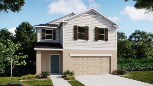 New construction Single-Family house 3852 Bluethread Wy, Kissimmee, FL 34759 The Carrington- photo 0