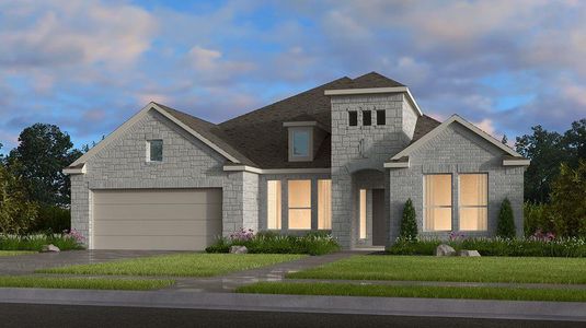 New construction Single-Family house 546 Jackson River Loop, Kyle, TX 78640 Jade- photo 0