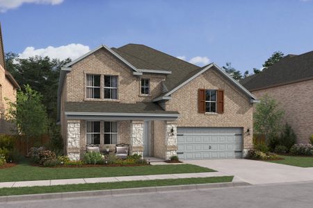 New construction Single-Family house 1016 Birkdale Dr, Justin, TX 76247 plan Omaha - image