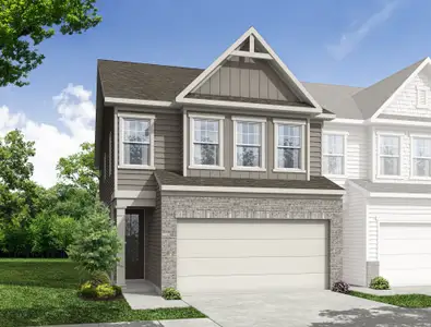 New construction Single-Family house 4768 Black Onyx Path, Kennesaw, GA 30144 plan The Marion A - image