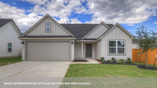 New construction Single-Family house 128 Wagner Wy, San Marcos, TX 78666 plan The Denton - image