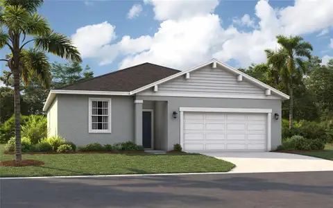 New construction Single-Family house 822 Pebble Crest Ln, Eagle Lake, FL 33839 plan Portland - image