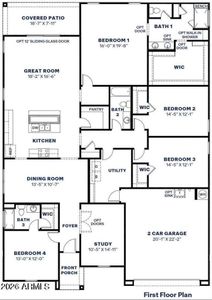 New construction Single-Family house 25534 N 154Th Ln, Surprise, AZ 85387 plan Onyx - image