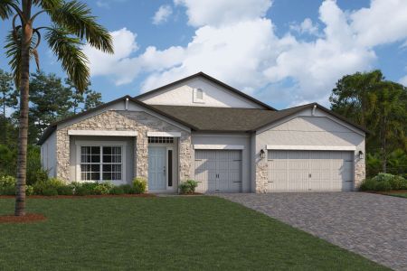 New construction Single-Family house 5950 Newberry Pines Ave, Wesley Chapel, FL 33545 null- photo 0